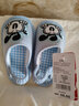 巴布豆儿童拖鞋春秋男童布拖鞋宝宝拖鞋吸汗居家鞋子婴幼儿空调拖防滑 70003浅蓝 22 内长13cm 适合脚长12-12.5cm 实拍图