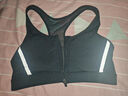 骆驼（CAMEL）运动内衣女跑步瑜伽健身外穿背心文胸 J0S1QL9905 黑色 M 实拍图