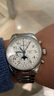 浪琴（LONGINES）瑞士手表 名匠系列计时码表 月相机械钢带男表 L27734786 实拍图