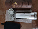 青麦 高档水晶商务礼品杯真空双层耐热玻璃内胆保温杯泡茶杯子 温度指示盖360ml+礼盒+杯套杯刷 实拍图