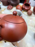 陶云尚迷你小紫砂壶创意指尖壶小壶茶玩茶宠摆件精品可养趣味小茶壶摆件 迷你 【红泥-龙蛋壶】 实拍图