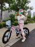 飞鸽（PIGEON）儿童自行车7-12岁儿童山地车学生脚踏单车 6级变速一体轮20寸白粉 晒单实拍图