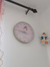 BBA 挂钟卧室客厅家用钟表挂墙幼儿园儿童房卡通创意12英寸芭蕾女孩 实拍图