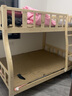 兰鼎匠【现货闪发】儿童床实木上下铺床高低床子母床成人双层床双人床 爬梯款丨床+床垫+书架+双抽 上铺宽130下铺宽150 实拍图