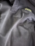 吉普（JEEP）长袖T恤男士秋冬季polo宽松休闲打底衫衣服男装 黑色加绒 4XL 实拍图