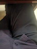 MUJI男女通用 针织 灯芯绒 宽松裤 无性别 男款女款 BEE04C1A 黑色 S-M 实拍图