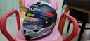 GSB摩托车头盔冬季防冻保暖男女盔3C电动车摩托车通勤竞速头盔gsb361 奥形白配透明镜片（独家新品） XXXL（建议60-61头围） 实拍图