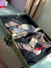 ELLE法国时尚行李箱26英寸高颜值小清新女士拉杆箱轻奢旅行箱牛油果绿 实拍图