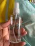 赫孜酒精迷你喷瓶消毒喷雾瓶分装瓶细雾小喷瓶喷水喷雾器补水喷壶 透明色 100ml 8个 实拍图