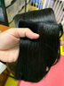 宜心 假发女真发接发片卡式假发片无痕垫发卡子垫发片 25cm 云南发重17g自然黑（2片装） 实拍图