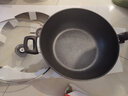 菲仕乐德国制造小金刚深型不粘锅炒锅家用平底锅炒菜锅燃气灶电磁炉通用 【德国制造】小金刚炒锅含盖 32cm 实拍图