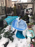 忆爱爱莎公主裙夏季冰雪奇缘女童连衣裙艾莎裙子拖地裙儿童节演出服 拖尾亮片裙+斗篷 120 (建议身高110-120cm) 实拍图
