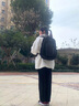 安踏（ANTA）书包双肩包背包男女大容量初高中大学生旅游出行运动健身电脑包 【上学通勤综训包-约24L】基础黑-1 均码 实拍图