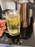 希诺（HEENOOR）单层玻璃杯带手柄办公室泡茶杯带把手水杯2024新款杯子 F大容量手柄玻璃杯 600ml 实拍图