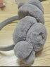 南极人耳套保暖女防风学生耳罩耳包耳朵套耳捂子N2E8X967802 灰色 实拍图