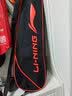 李宁（LI-NING） 羽毛球拍双拍碳素羽毛球拍3u复合对拍训练练习（已穿线） 全碳素 A618对拍 实拍图
