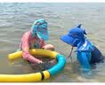 浪千竞学游泳浮力棒漂浮板神器儿童装备浮椅浮力条成人泡沫棍救生海绵条 6.5×150cm【黄色】游泳棒 学游泳教练推荐款 实拍图