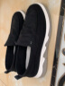 森达（SENDA）简约乐福鞋男夏季新商场同款一脚蹬休闲舒适透气布鞋V7R13BM3 黑色 40 实拍图