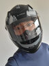 LS2摩托车头盔男女全盔四季赛车防雾3C跑盔卡丁车四季安全帽FF358 哑黑-灰迷彩坦克(赠防雾贴+头套) XXXL(建议61-62头围） 实拍图