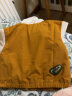 马·拉丁（M.Latin）马拉丁童装男女小童夹克外套春秋装新款面料拼色青蛙口袋外套 中黄 90cm 晒单实拍图