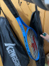 川崎（KAWASAKI）网球拍碳素成人专业初学单拍K10蓝色（穿线含1训练器3网球1手胶） 实拍图