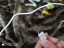 达维琦 三合一数据线苹果安卓type-c手机一拖三充电线 苹果华为小米oppo魅族vivo通用 白色【安卓】1米 单条装 实拍图
