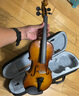 红棉（Kapok）实木小提琴V188初学者入门学校乐团推荐学生儿童成人练习琴男女生 1/2 【初学启蒙】身高130-140cm 实拍图