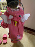 柠檬宝宝儿童防水雨衣卡通造型雨衣儿童斗篷雨披新品小学生男女童雨具 乐奇萌趣喷火龙【分体款】 S【请按主图尺码表选择】 实拍图