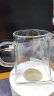 逐简 玻璃公道杯带茶漏茶具套装加厚大号茶杯茶海分茶器功夫茶具配件 玻璃公道杯 带滤网350ml 实拍图