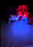茨格曼 狗狗发光吊坠 【蓝色】宠物LED夜光项圈吊坠灯狗牌猫咪铃铛夜间遛狗灯 实拍图