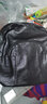 憧憬主义新款双肩包女士背包女七夕大容量休闲学生书包时尚软皮百搭旅行包 黑色 实拍图