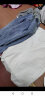 米度丽孕妇裤夏季孕妇装春夏外穿长裤薄款直筒裤休闲打底裤孕妇装 天蓝色（柔软透气 ） XXL码（推荐：140-170斤） 实拍图