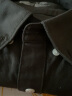 无印良品 MUJI 男式 水洗 牛津 纽扣领衬衫 ACA01C1A 长袖休闲百搭衬衫 深灰色 XL 实拍图