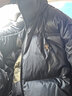与狼共舞【超重磅高充绒】黑金连帽羽绒服男可拆卸2024冬季保暖外套7056 黑色001 2XL /185 /充绒量:286G 实拍图