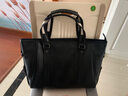 澳懿男包手提包真皮男士公文包大容量旅行包商务电脑包牛皮新款休闲 【大号】时尚白色把手-装16英寸 头层牛皮材质 实拍图