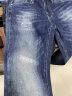 卡宾男装字母印花牛仔裤23夏新款紧身小脚裤商场同款S3232116002 蔚蓝色47 30 晒单实拍图