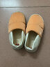 回力女棉拖鞋秋冬季防水厚底踩屎感室内家居月子新款包跟棉鞋加绒拖鞋 绿色 36-37 【偏小一码】 实拍图