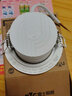 雷士照明（NVC）LED射灯嵌入式家用天花灯吊顶吸顶走廊射灯客厅灯7.5开孔洞灯 3W黄光-Φ75mm 实拍图