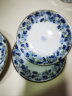 光峰 日本进口日式陶瓷盘碟子小蓝芽花轻量瓷釉下彩餐具微波炉适用 小料碟味碟 3.9英寸 一个 实拍图