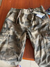 季言夏季迷彩裤男工装裤男束脚裤男生秋季长裤修身运动美式男裤 迷彩色（厚面料） 30 实拍图