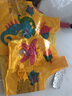 INTEX儿童救生衣浮力背心宝宝游泳装备手臂泳圈水上马甲漂流 趣味图背心(1-5岁)+手泵 实拍图