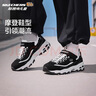 Skechers斯凯奇学生童鞋熊猫鞋男女童运动鞋老爹鞋魔术贴休闲跑鞋996212L 实拍图