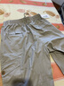 奕久久夏季薄款男装加肥加大码直筒休闲裤纯棉工装裤男宽松长裤肥佬裤 011浅灰色 XL （140-160斤） 实拍图