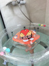 swimbobo婴儿游泳圈脖圈 防翻脖子圈 宝宝双气囊颈圈 新生儿游泳圈BO1005L 实拍图
