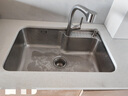 科勒（KOHLER）利奥水槽厨房洗菜盆单槽台上台下双用厨盆 单槽700x470x200mm 实拍图