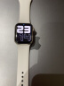 Apple/苹果 Watch Series 8 智能手表GPS+蜂窝款41毫米银色不锈钢表壳白色运动型表带S8 MNJ63CH/A 实拍图