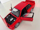 赟娅仿真大号宝马警车汽车合金警车M3GT模型玩具收藏送男生日节日礼物 宝马M3合金车模1988【E30红色】 实拍图