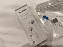 索尼（SONY） MDR-EX155AP 有线耳机3.5mm接口 入耳式耳机带麦可通话 手机音乐耳机 电脑笔记本手机适用 白色 实拍图