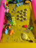 培培乐（PEIPEILE）8斤太空玩具沙彩沙动力沙子 儿童手工DIY沙滩玩具火星礼物套装 沙色 感恩节礼物 实拍图