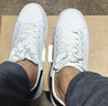 海澜之家HLA男鞋休闲鞋厚底增高小白鞋透气板鞋HAABXM4DAU587 白色39 实拍图